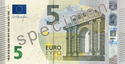 5 Euro Banknote Abmessungen